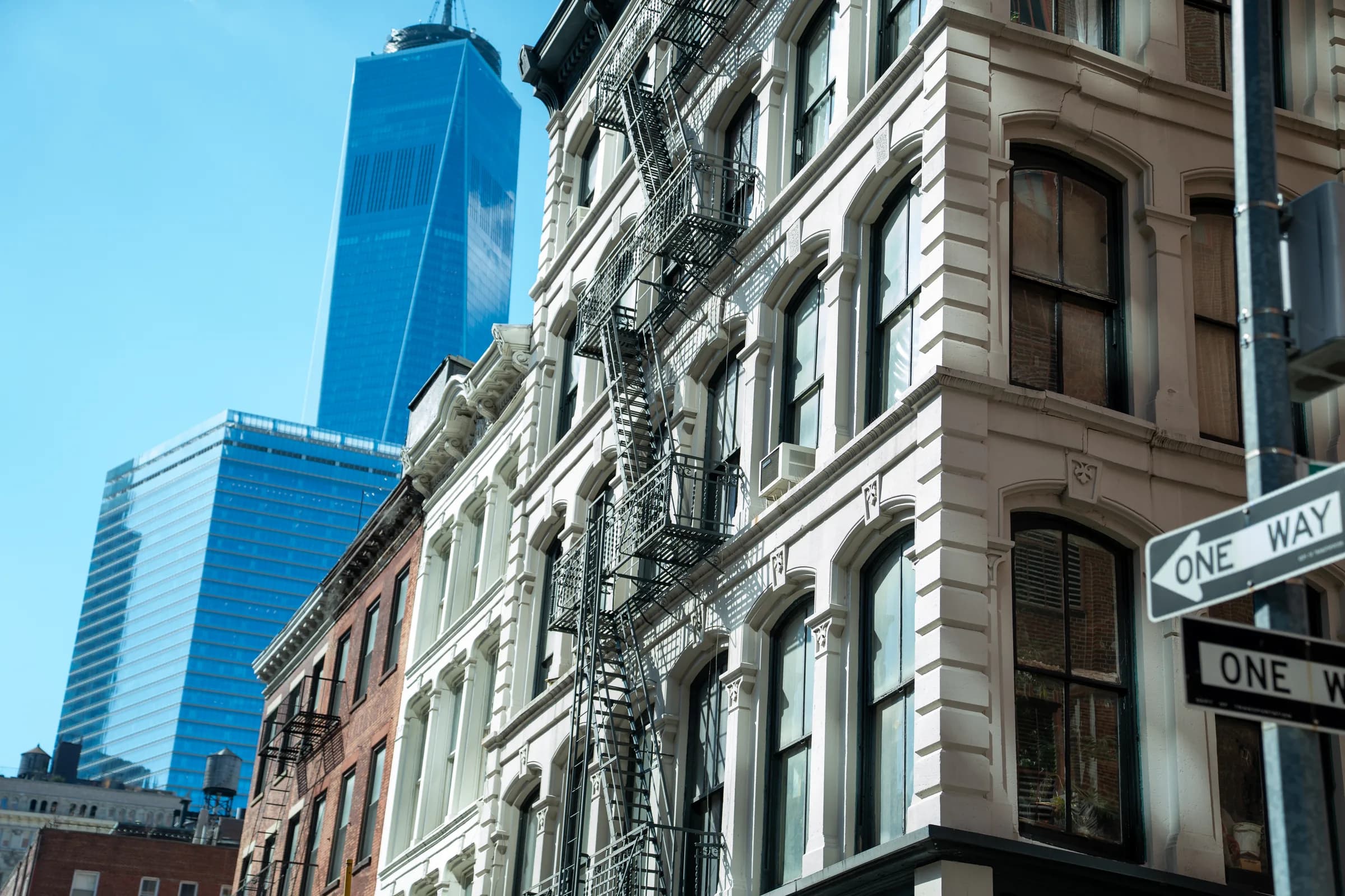 Historic commercial building and entrance project at 140 Broadway