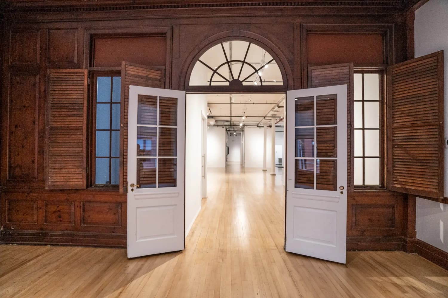 Finished historic interior at 80 White Street